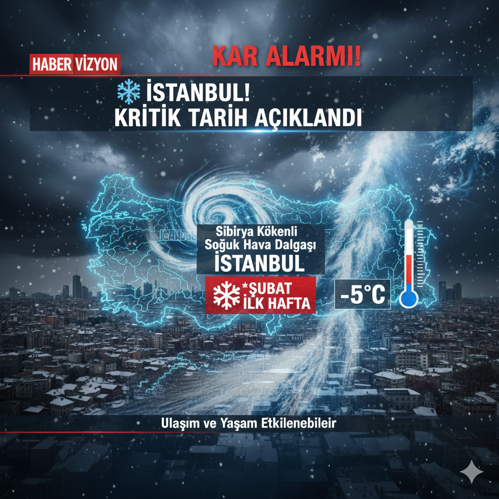 İstanbul'a Kar Alarmı! Meteoroloji Uzmanı O Tarihi İşaret Etti