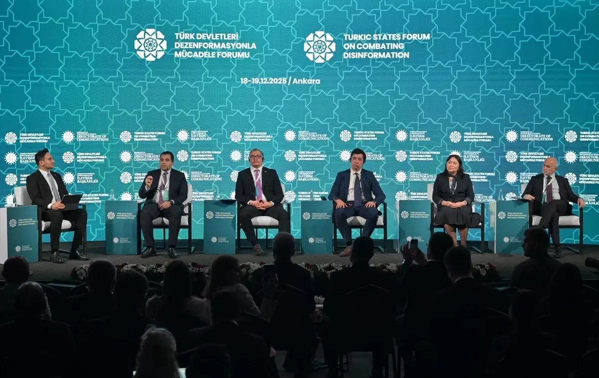 Türk Devletleri Dezenformasyonla Mücadele Forumu'nda medyanın gelecek inşasındaki rolü vurgulandı