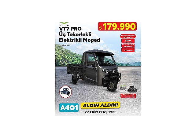 A101'den Moped Satışları