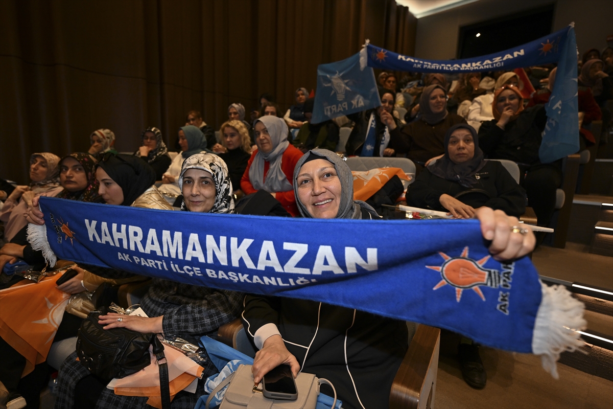AK Parti Ankara İl Kadın Kolları Danışma Meclisi Toplantısı düzenlendi