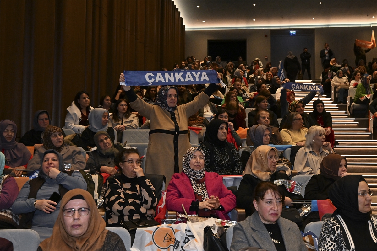 AK Parti Ankara İl Kadın Kolları Danışma Meclisi Toplantısı düzenlendi