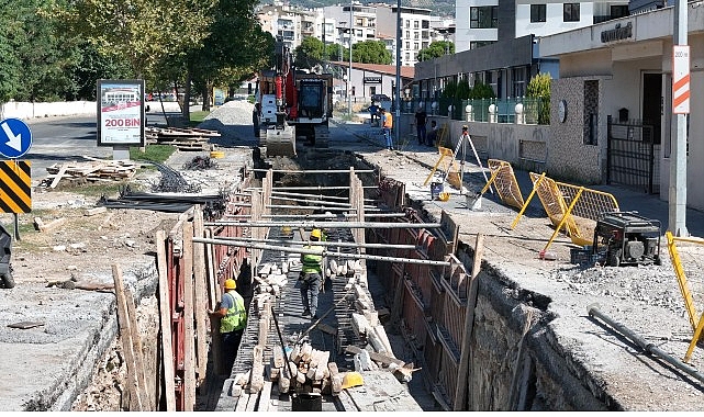 ASKİ Söke'nin Dört Bir Yanında Çalışmalarına Devam Ediyor