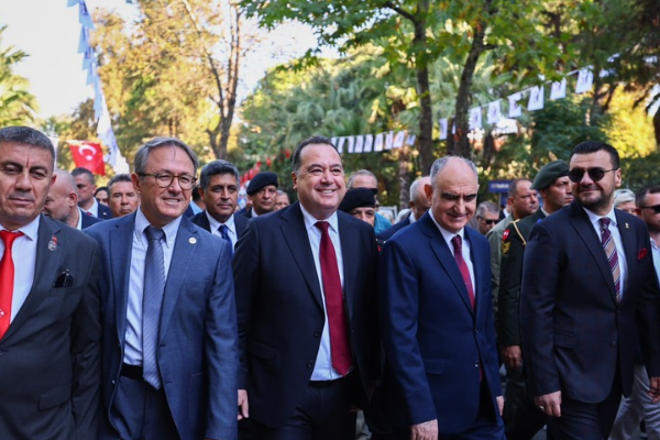 Atatürk’ün Manisa’ya gelişinin 101’inci yıl dönümü törenle anıldı
