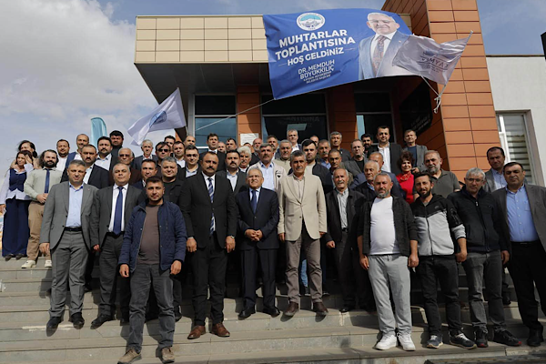 Başkan Büyükkılıç, Sarıoğlan’da 28 mahalle muhtarının taleplerini dinledi