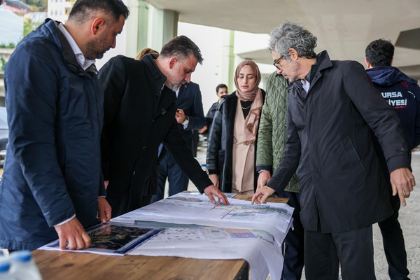 Bursa'da Çekirge Teras'ın 2027 sonunda tamamlanması hedefleniyor