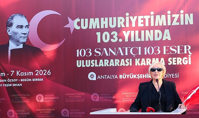 Büyükşehir'den Cumhuriyet'in 103. yılına sanatsal kutlama