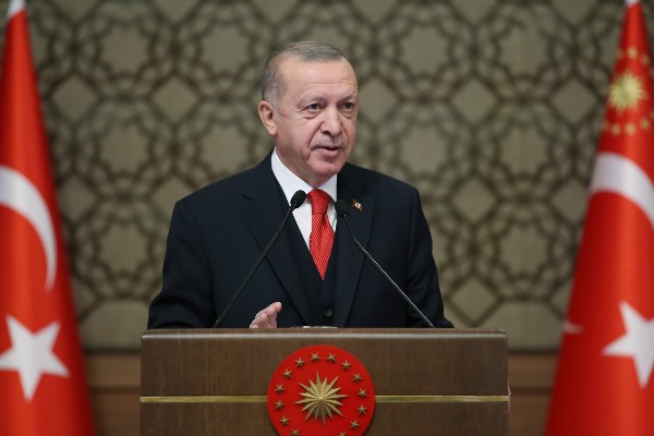 Erdoğan’dan Konyaspor-Filistin Milli Takımı maçına ilişkin mesaj