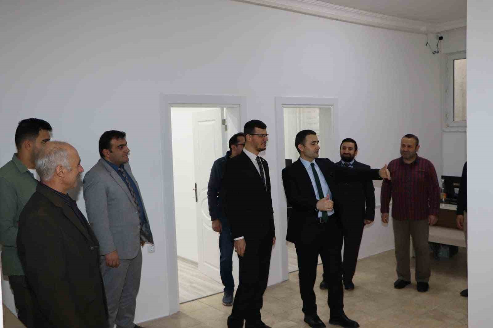 Kaymakam Bilici: “Depremzedelere sağlanan maddi destek kadar manevi destekte önemli”