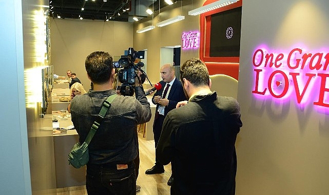 OneGramLove 60. IJS Istanbul Jewelry Show'da tanıtıldı