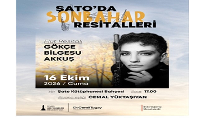 “Şato'da Sonbahar Resitalleri" başlıyor