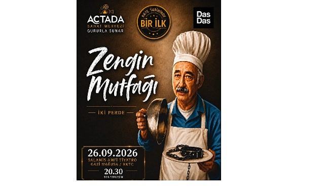  Şener Şen, “Zengin Mutfağı" ile İlk Kez KKTC'de