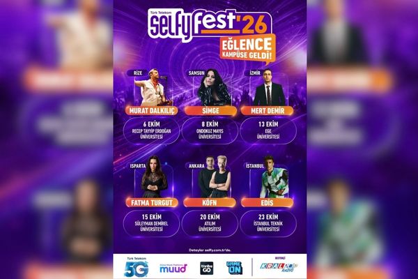 Türk Telekom Selfyfest’26 ile kampüslerde festival coşkusu başlıyor