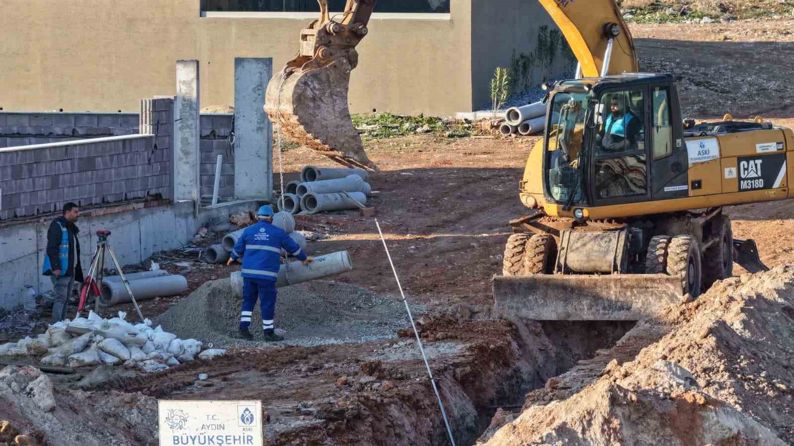 Aydın Büyükşehir Belediyesi’nin Didim’de altyapı çalışmaları sürüyor
