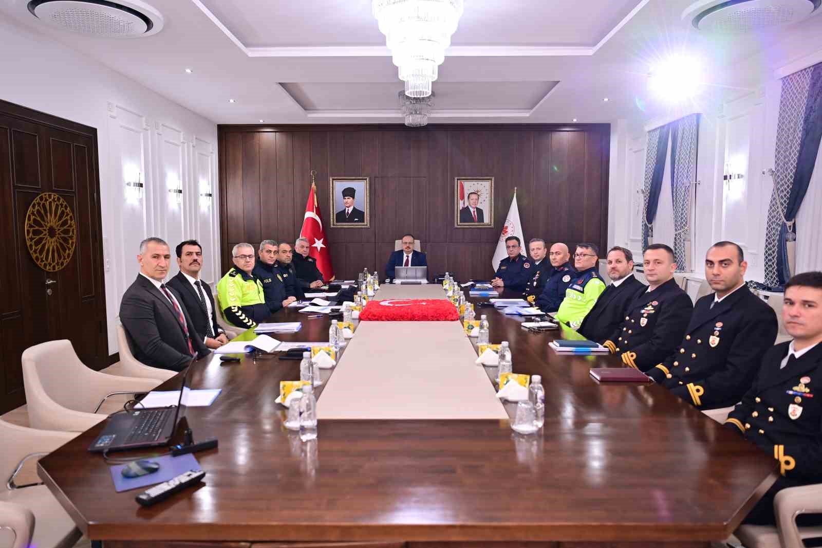 Aydın’da vatandaşın güvenliği masaya yatırıldı
