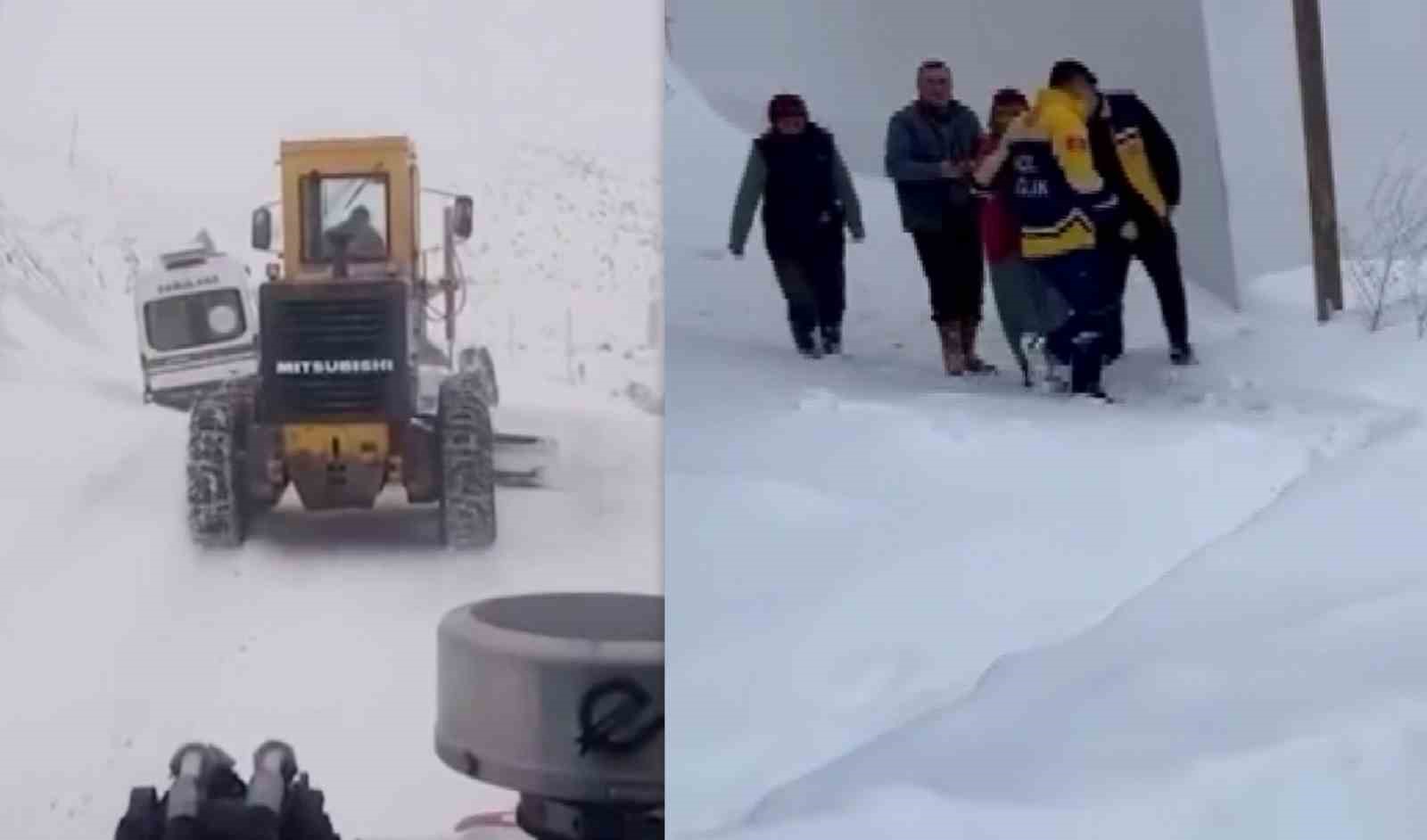 Bayburt’ta kara saplanan ambulans ekiplerce kurtarıldı
Bayburt’ta kara saplanan ambulans ekiplerce kurtarıldı