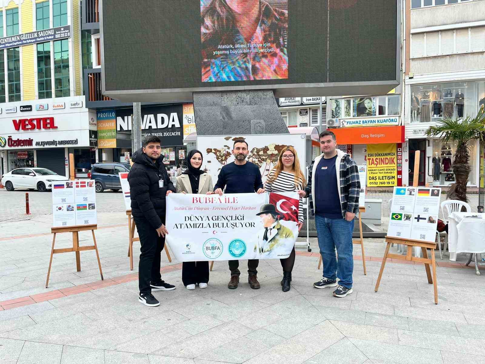 Burhaniye’de üniversitelilerden anlamlı bir proje
