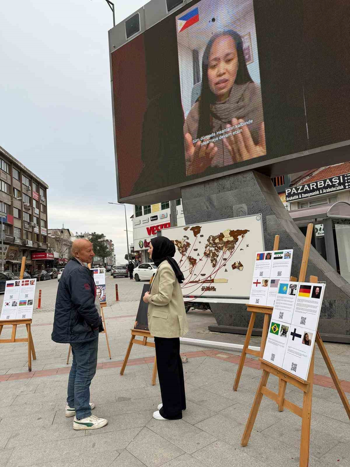 Burhaniye’de üniversitelilerden anlamlı bir proje
