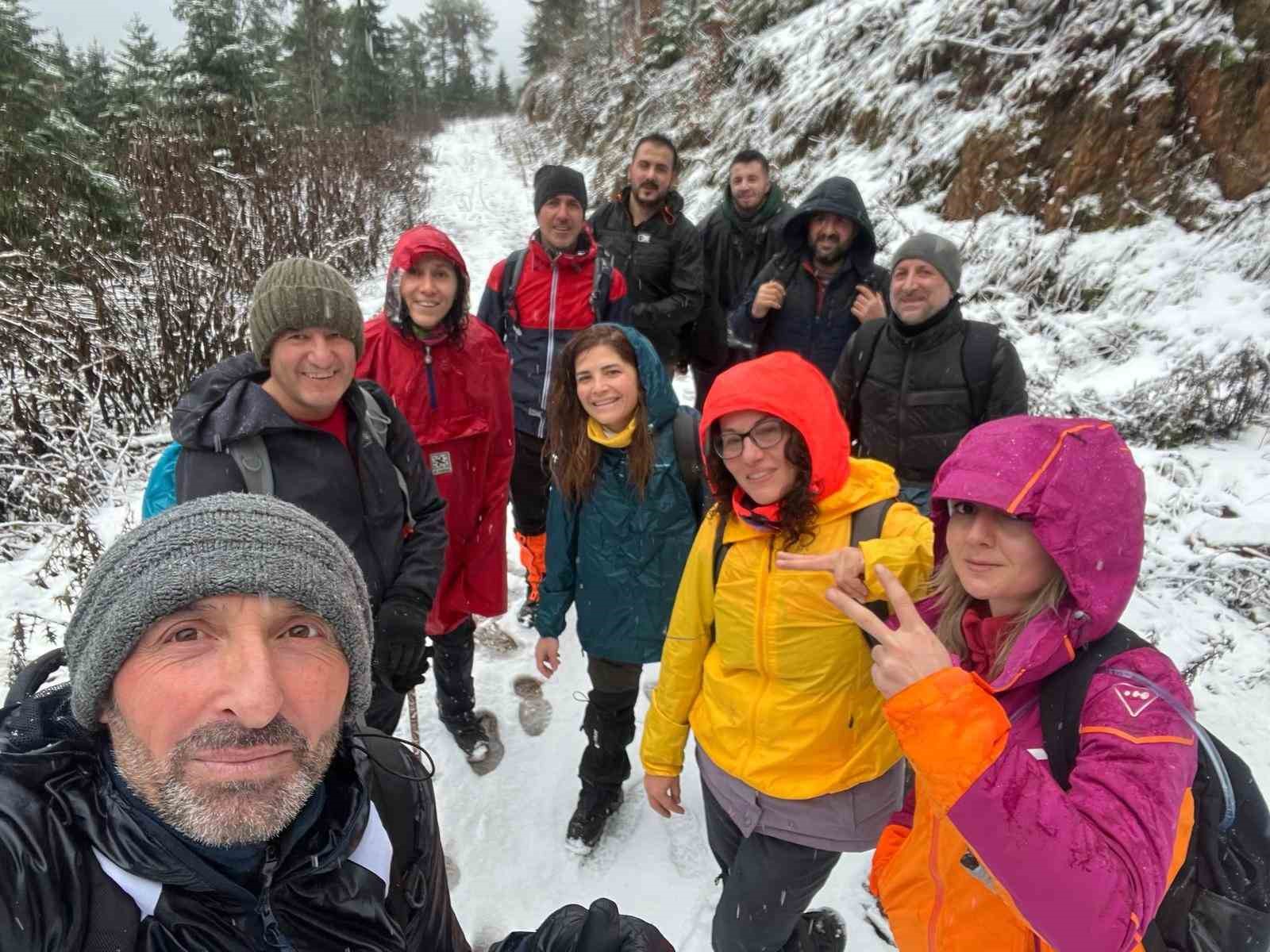ESDAG üyeleri 30 kilometrelik zorlu orman parkurunu geride bıraktı
