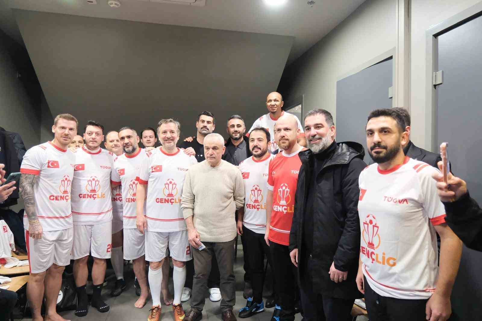 GençLig 2026 lansmanında ünlü isimlerin katılımıyla gösteri maçı düzenlendi
