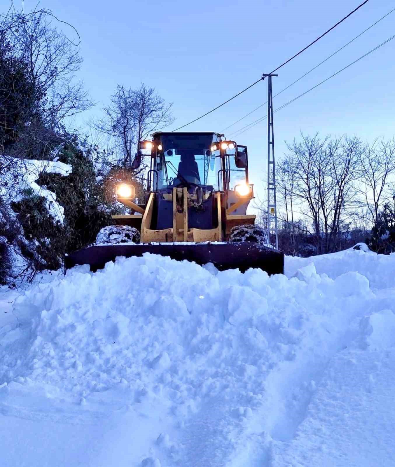 Giresun’da 367 köy yolu ulaşıma kapandı
