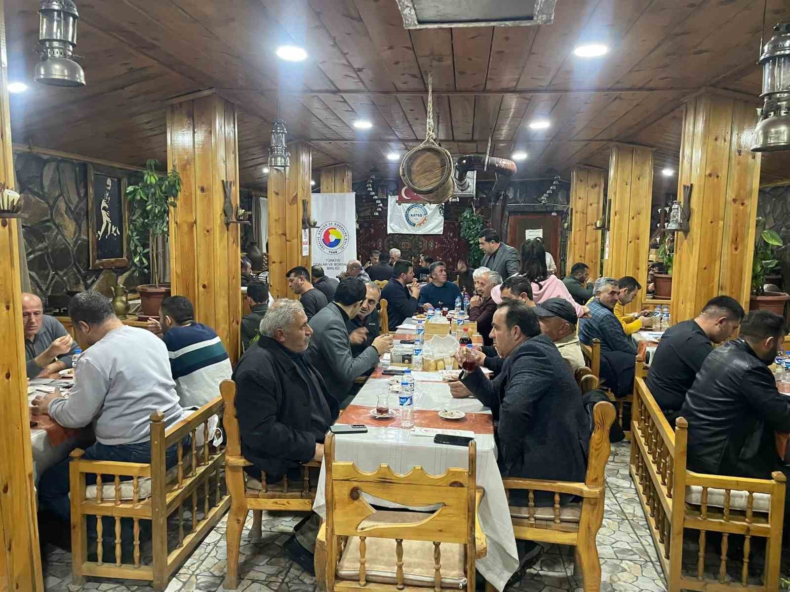 KATSO Selim’de üyeleriyle buluştu
