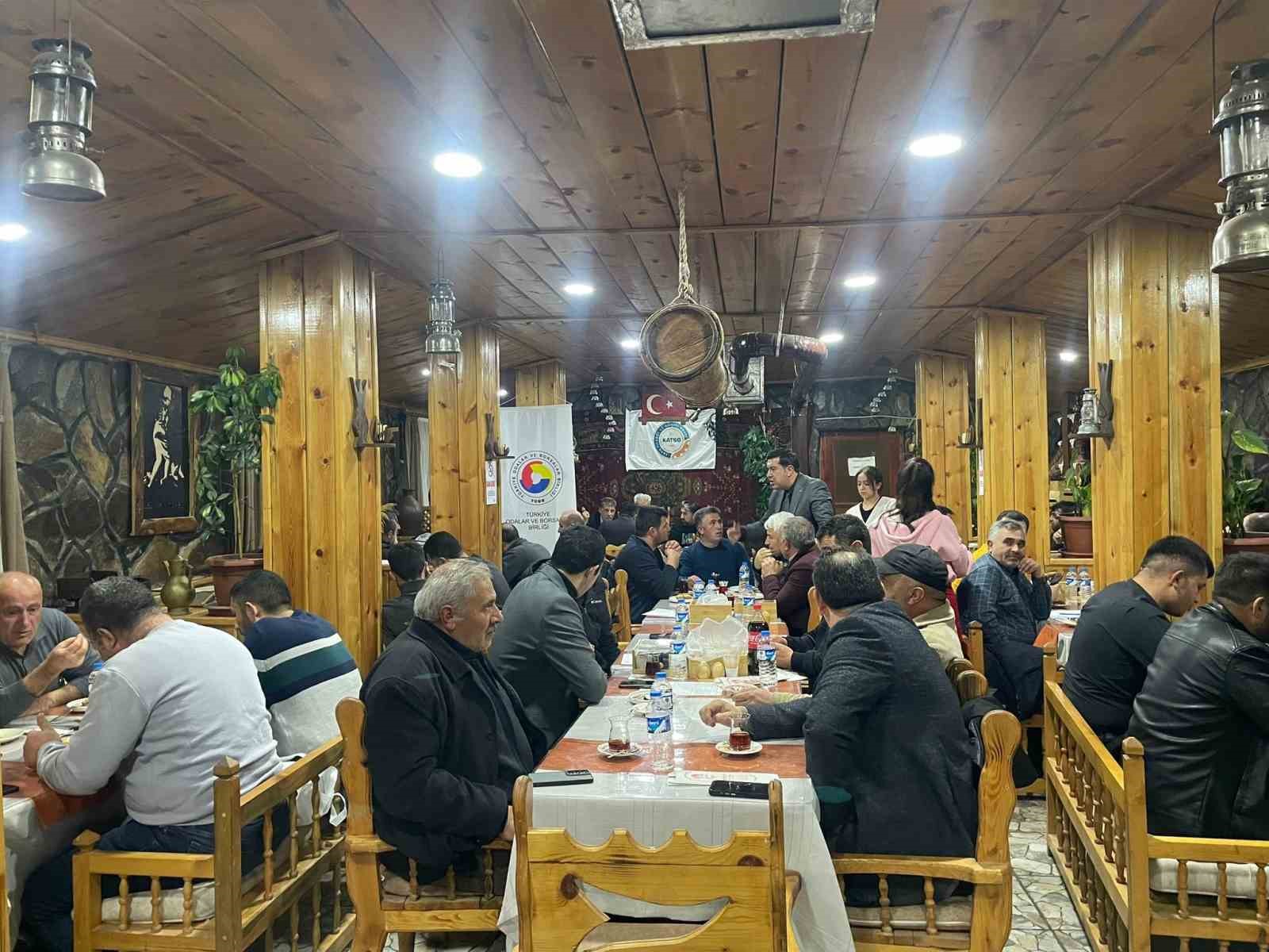 KATSO Selim’de üyeleriyle buluştu
