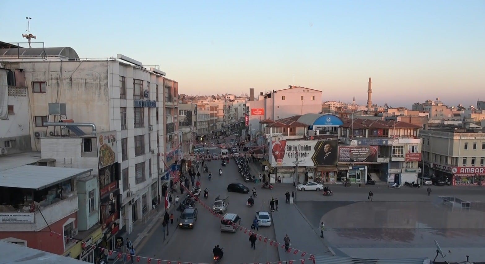 Kilis’te motosiklet sürücülerinden kış lastiği uyarısı
