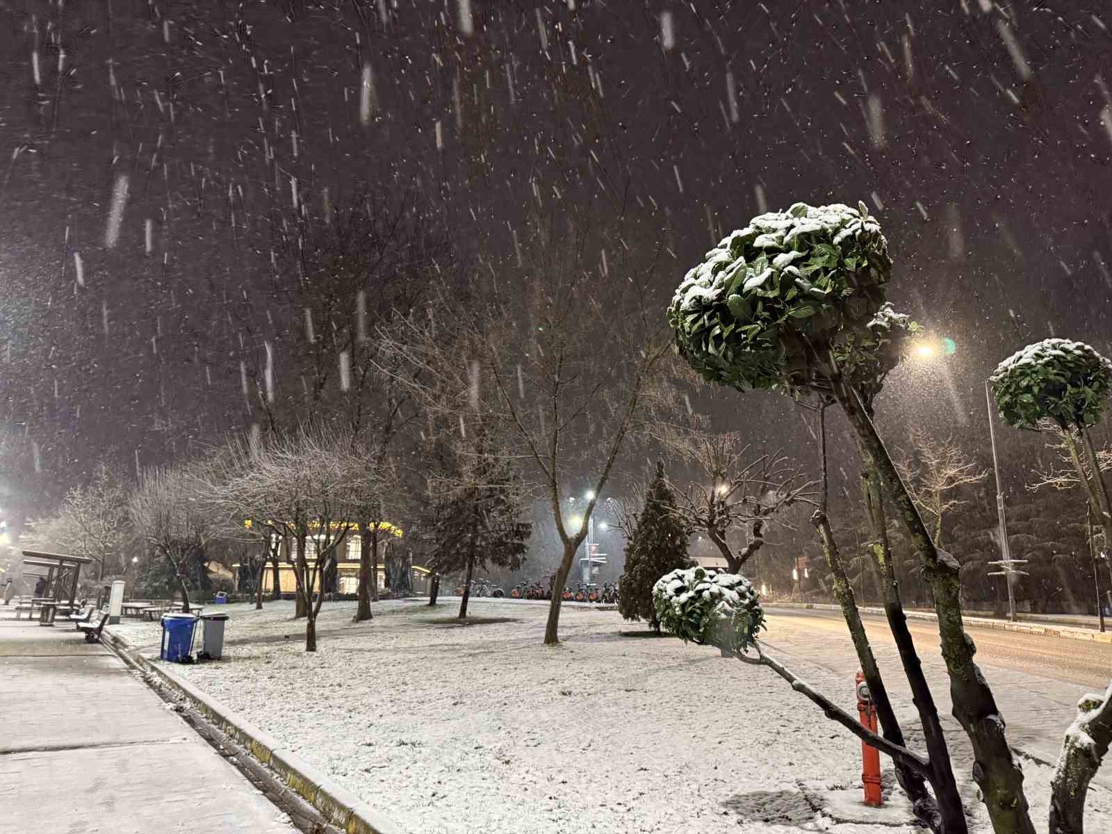 Sakarya’da lapa lapa kar yağışı başladı
Sakarya’da lapa lapa kar yağışı başladı