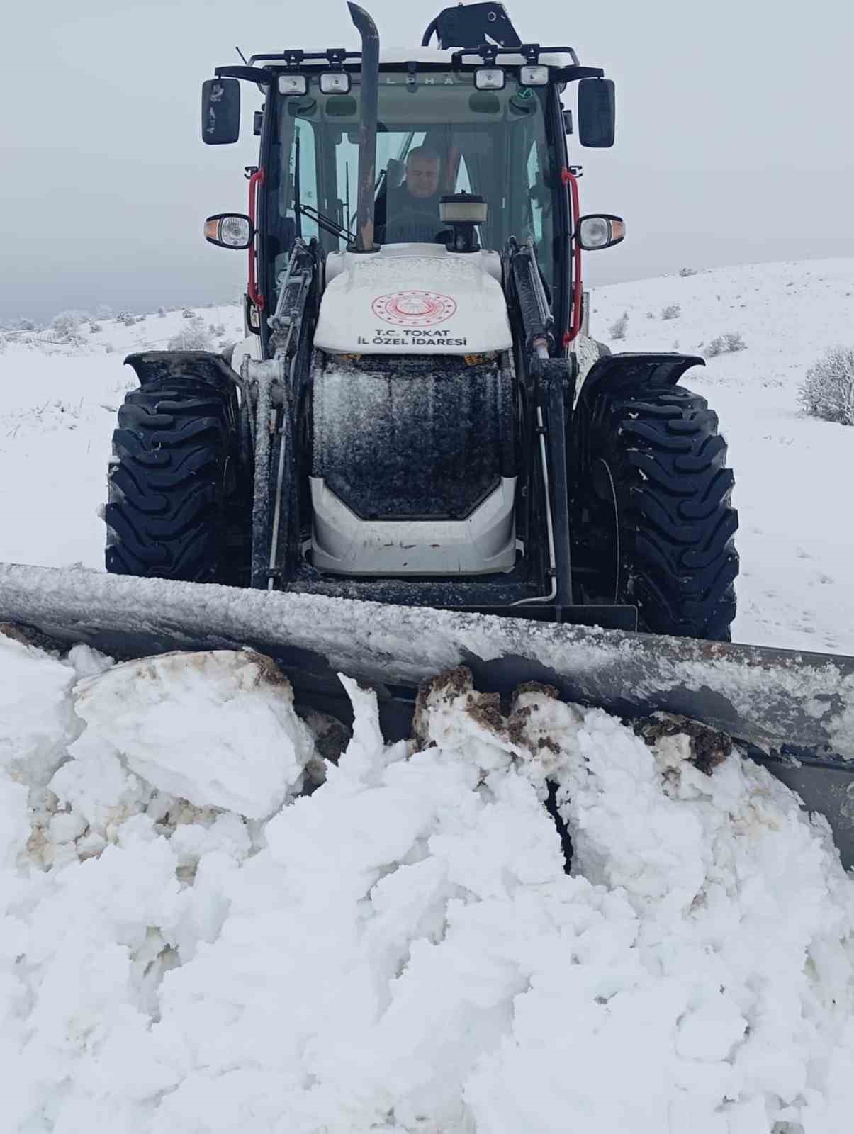 Tokat’ta 256 köy yolu ulaşıma kapalı
