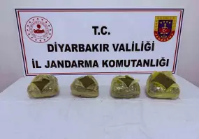 Diyarbakır’da 28 kilo esrar ele geçirildi
