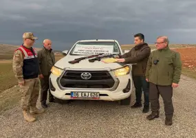 Siirt’te iki kaçak avcıya 38 bin lira ceza
