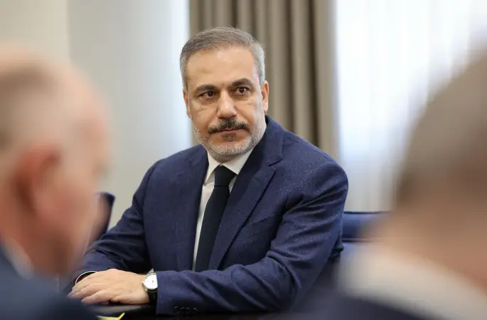 Bakan Fidan,  İtalya Başbakan Yardımcısı ve Dışişleri Bakanı Tajani'yi ağırladı
