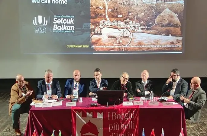  Başkan Selçuk Balkan, İtalya'da Urla'nın sürdürülebilir yaşam modelini anlattı