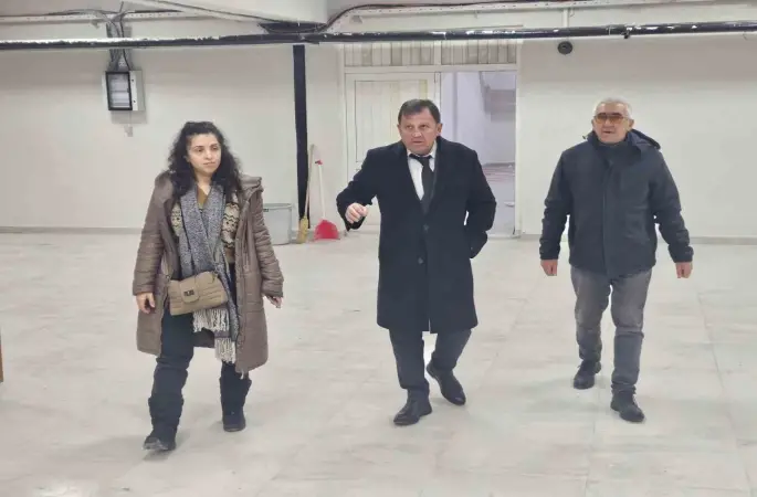 Kayseri Gevher Nesibe Spor Salonu yenileniyor

