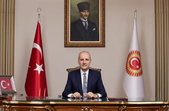 Kurtulmuş, Cumhurbaşkanlığı Külliyesi’ndeki törene katıldı
