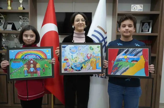 Türk öğrencilerden küresel sanat başarısı: Samsunlu öğrenciler ABD’de 5 dünya derecesi kazandı

