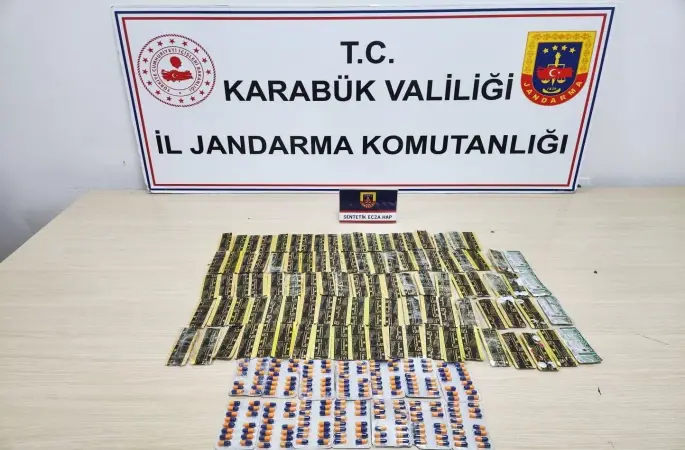 Uyuşturucu operasyonunda bin 276 hap ele geçirildi
